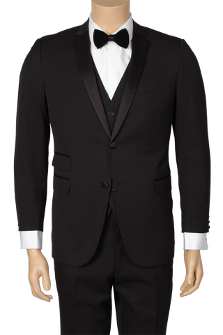 Slim Black Dinner Suit - HIRE